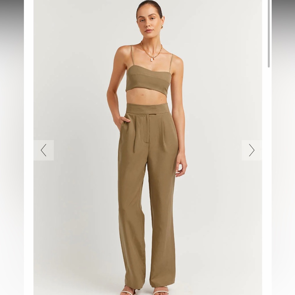*NWT* DISSH Karla Fern Tencel Blend Trousers